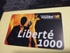 NOUVELLE CALEDONIA  PREPAID CARD  LIBERTE  1000  MOBI 10   OPT    ** 3866 ** - Nueva Caledonia