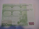 100 Euro-Schein X ( R006, R009), Draghi, Unc. Preis Pro Schein - 100 Euro