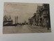 Carte Postale Ancienne  LA PANNE Avenue De Dunkerque (timbre 10c) - De Panne