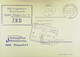 Fern-Brief Mit ZKD-Kastenst "VEB Klingenthaler Stickereiwerke 9653 Klingenthal 3" 28.10.66 An GHG Textilwaren Dresden - Brieven En Documenten
