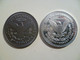 Lot De 2 Médailles  / Reader's Digest Sweepstakes 25th Anniversary & Lucky Sweepstakes Coin - Firmen