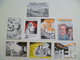 Lot De 8 Cartes Postales Illustrateur Bernard VEYRI /  Dédicaces F Bibaud /  150 Ex - Veyri, Bernard