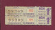 221120A - TICKET CHEMIN DE FER - FRANCE - Transports CITROEN 2 Bons 98309 Pour Un Trajet 1F N° 90 Et 91 - Europa