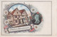 Künstlerkarte Litho AK Marbach Neckar Schiller Schillers Geburtshaus Museum Niklastorstraße 31 A Holdergasse Torgasse - Marbach