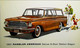 ► AM  RAMBLER Deluxe Wagon & Painting Painter Peintre 1961 - Automobile Publicity  (Litho In U.S.A.) Roadside - American Roadside