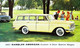 ► AM  RAMBLER American Station Wagon & Picnic Pique Nique 1961 - Automobile Publicity  (Litho In U.S.A.) Roadside - American Roadside
