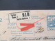 CSSR 1921 Hradschin Mucha Wert - Paketkarte Teplice Teplitz Schönau Sudetenland - Vranja Mit Steuermarke Und Vielen Stp. - Storia Postale