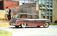 ► STUDEBAKER LARK Station Wagon 1962 Couple  Architecte Or Painter - Automobile Publicity    (Litho In U.S.A.) Roadside - American Roadside