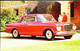 ► STUDEBAKER LARK Sedan 1962   Couple    - Automobile Publicity    (Litho In U.S.A.) Roadside - American Roadside