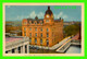 MOOSE JAW, SASKATCHEWAN - BIRD'S EYES VIEW OF THE POST OFFICE - ANIMATED WITH OLD CARS & PEOPLES - PECO - - Otros & Sin Clasificación