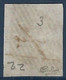 Suisse Rayon III Type I 15 Rappen Rouge Obl Grille Superbe Signé Calves - 1843-1852 Federal & Cantonal Stamps