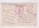 1917 - CROIX-ROUGE - CP FM D'un MARIN DETACHE à SAVENAY - SECOURS BLESSES MILITAIRES GARE De NANTES (LOIRE INFERIEURE) - Rotes Kreuz