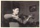 Photographie-PHOTO Amateur Ancienne-année 1954  (Format 18 X13 Cms)  Musique VIOLON Violoniste Garçon - Anonyme Personen