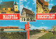 D-63477 Maintal - Hochstadt - Alte Ansichten - Freibad - Schule - Kirche - Nice Stamp - Maintal