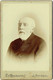 Photo Cabinet. Homme  Barbu. Tournai, Foto Th. Brackelaire. - Old (before 1900)