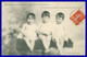 Trois Petits Jumeaux Orphelins N'ayant Que Leur Grand'mère - Triplés - 3 Enfants - Bébés - Photo CLOUET - 1909 - Inconnu - Groupes D'enfants & Familles