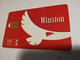 SPAIN/ ESPANA   1000pta WINSTON CIGARETTES / BIRD  Nice  Fine Used  CHIP CARD  **3907** - Privé-uitgaven