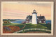 CPA USA - CAPE COD - NOBSKA LIGHT , WOODS HOLE - TB PLAN PHARE Et Maison + Jolie Oblitération - Cape Cod