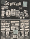 Lot De 5  CPA En Noir Et Blanc ,multi Vues Illustrées  Avec Mini CPA , BOURG  , SARCELLES ,  FOURAS   , Voir Description - Autres & Non Classés