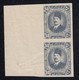 1922 EGYPT King Fuad 50Mills Grey Harrison Essay Imperf Marginal Pair VERY RARE   MNH - Neufs