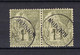 Réunion - Variété - YT N° 28 Et 28 A Se Tenant - Oblitéré - Surcharge Renversée Se Tenant à Normal - Côte 3000e - 1891 - Used Stamps