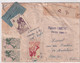 SENEGAL / AOF - 1947 - ENVELOPPE De COLIS RECOMMANDE De THIES Avec CONTROLE DOUANES => MOULINS SUR ALLIER - Covers & Documents