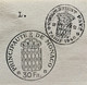 FISCAUX DE MONACO  PAPIER TIMBRE 1949 BLASON  30 Fr + Complément Paye Au Taris De 1949 Filigrane RAINIER III - Fiscale Zegels