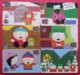 WESTEL 6 Cards INTELCOM SAN MARINO SOUTH PARK COMEDY CENTRAL MINT (BI1219 - Zu Identifizieren