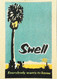 ►  SWELL - California - Everybody Wants To Know - 1950s  Reproduction Carton Cardboard "Greetings From OCHO LOCO PRESS" - Rutas Americanas