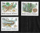 Antartique Britannique B.A.T.  N° 193,195 Et  196 DINAUSORES  Neufs * *  TB = MNH VF .le Moins Cher Du Site ! ! ! - Ongebruikt