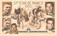 Delcampe - TOUR DE FRANCE 1950 - 37e Tour De France - Pochette Complète Avec Ses 8 CPA Officielles Du Tour .Le Parisien- L'Equipe - Wielrennen