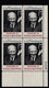 Sc#1383, Plate # Block Of 4 MNH, 6c Dwight D. Eisenhower Issue, US President - Numéros De Planches