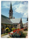 LA FORET FOUESNANT -- 1966--L'église Du 15° Et Le Placître.( Fleurs )..cachet  Concarneau-29 - La Forêt-Fouesnant