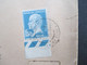 Frankreich 1926 Freimarken Louis Pasteur Nr. 197 Vom Unterrand Verwendet Firmenumschlag K. Fatoullah Paris - Cartas & Documentos