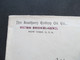 USA 1893 Ganzsachen Umschlag The Southern Cotton Oil Co. Nach Berlin Per SS Kaiser Wilhelm II Nachporto Stempel T / Cent - Lettres & Documents