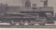 Cliché Collée Sur Carton D'une Locomotive à Vapeur Du P.L.M. En Gare  - Train , Chemin De Fer - Voir Description - Equipment