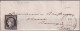 1849 - CERES - NIEVRE - LETTRE SC De ST PIERRE LE MOUTIER Avec GRILLE + T14 - RARE IND 21 ! - 1849-1850 Ceres