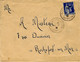 1939-enveloppe D'un Réfugié Espagnol , Affr. F M N°10 Oblit. CAMP DE GURS ( Bsses Pyrénées. ) - Guerre De 1939-45