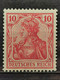 Deutsche Reich Mi-Nr. 86 L A MNH Postfrisch KW-60€ Geprüft - Unused Stamps