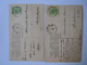 2 Cartes Fillette Avec Chien St. Bernard Meisje Met Hond NPG 487/2 - 487/4 Glacée Circulée Gelopen 1906 - Scenes & Landscapes