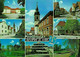 Worth Am Rhein Neues Rathaus Town Hall Pavillon Park Damm School Postcard - Andere & Zonder Classificatie