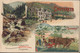 CPA Publicitaire Usines Amouroux Frères Toulouse Cauterets L'Hirondelle Faucheuse Agriculture - Landbouw