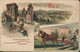 CPA Publicitaire Usines Amouroux Frères Toulouse Pau L'Hirondelle Faucheuse Agriculture - Culturas