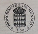 FISCAUX DE MONACO PAPIER TIMBRE 1962  BLASON 1NF00   Filigrane RAINIER III - Steuermarken