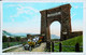 ► Automobile Vintage  The Gardiner Entrance Arch  YELLOWSTONE PARK - Cpa  Stamped 1934 USA - USA National Parks