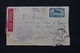 MAROC - Enveloppe En FM De Rabat Pour La France En 1925 Par Avion, Voir Cachet Militaire, étiquette D' Avion - L 79667 - Lettres & Documents