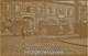 CARTE PHOTO ALLEMANDE  HENIN LIETARD CONVOI D'ARTILLERIE ?  RUE DE LA GARE CANTINE De L'HARMONIE De L'ARLETTE - Henin-Beaumont