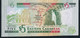 EAST CARIBBEAN STATES P42v  5 DOLLARS  2003  Suffix V     UNC. - Caraïbes Orientales