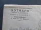 Frankreich 1925 / 38 Freimarken Louis Pasteur Nr. 193 Und Berthelot Nr. 223 Vom Oberrand Transport Internationaux Sotrap - Briefe U. Dokumente