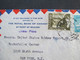 Peru 1941 Air Mail The Royal Bank Of Canada At Point Of Mailing Lima Peru - Rockefeller Center New York - Perù